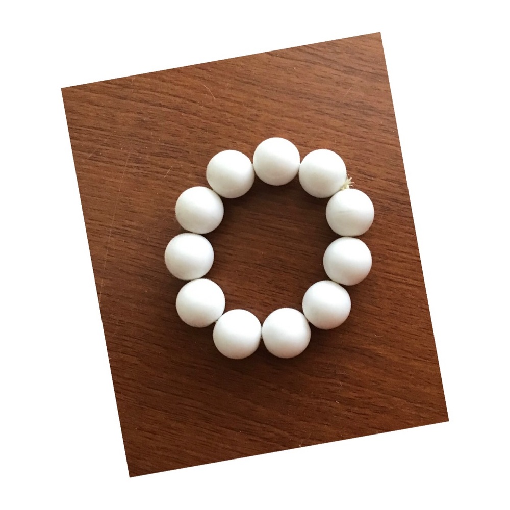 White bracelet